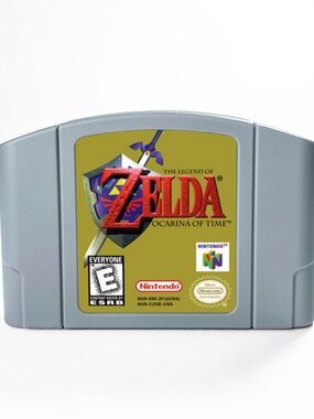 Nintendo Zelda Ocarina of Time N64 Cartridge